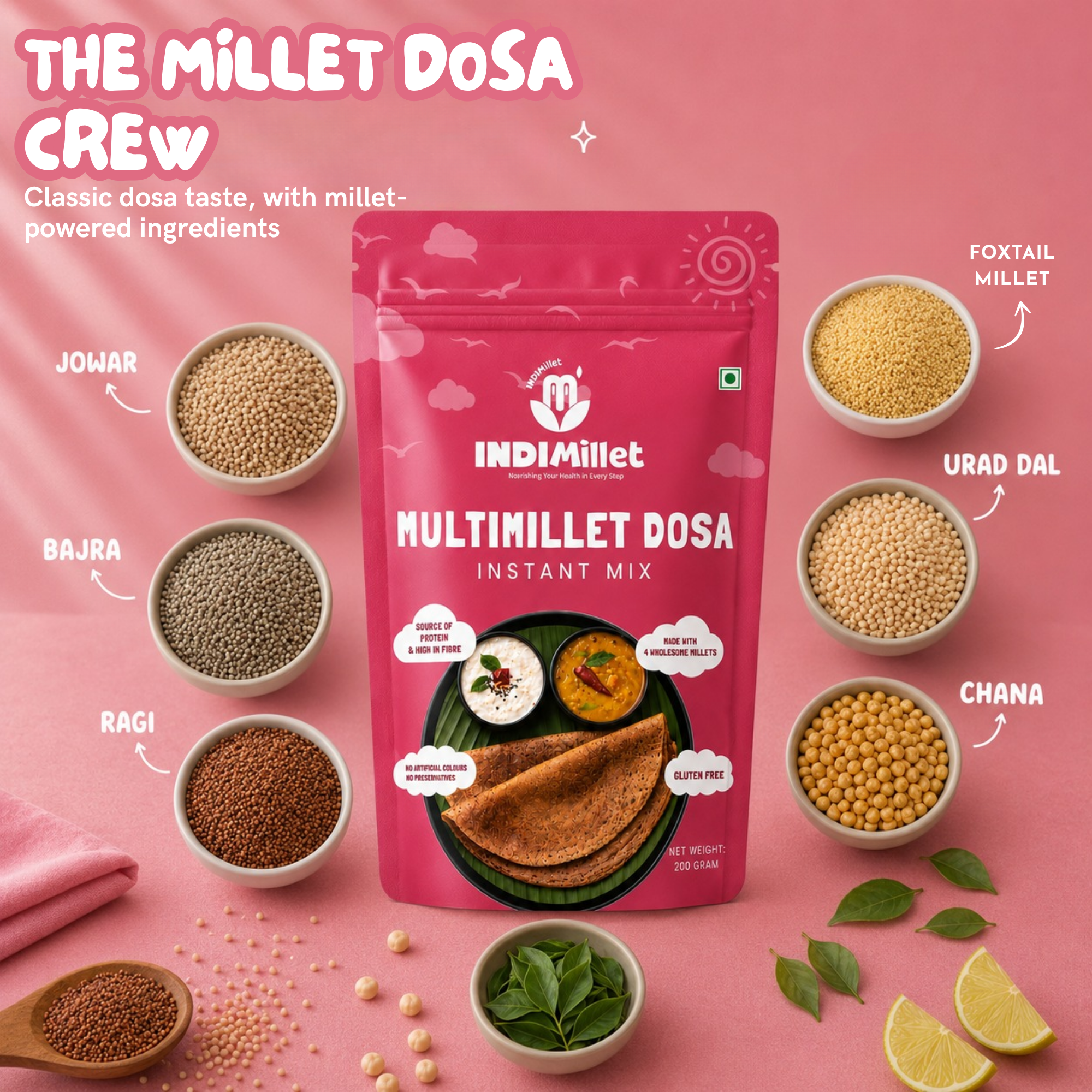 Millet Dosa Instant Mix