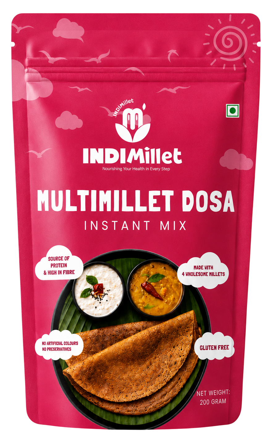 Authentic Dosa, Powered by Millets